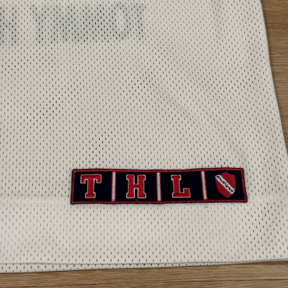 Rare Vintage 90s Tommy Hilfiger Hockey Jersey (Medium) - Picture 10 of 15